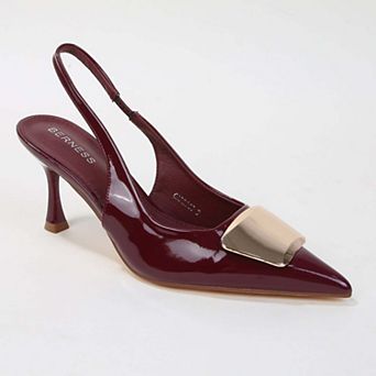 Capri Slingback with Metal Accent