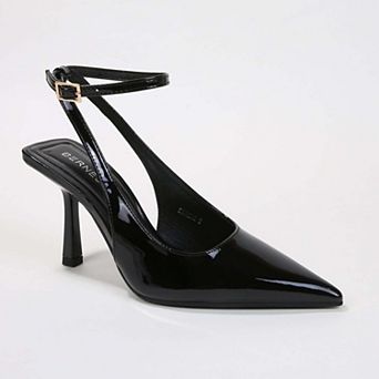 Carmia Crisscross Ankle Strap Stiletto Heels