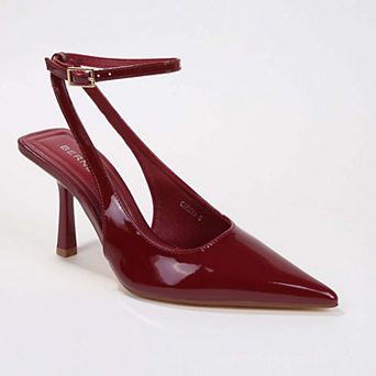 Carmia Crisscross Ankle Strap Stiletto Heels