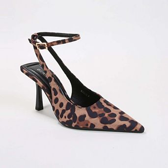 Carmia Crisscross Ankle Strap Stiletto Heels