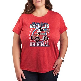 Plus Size Disney's Mickey Mouse American Original Graphic Tee