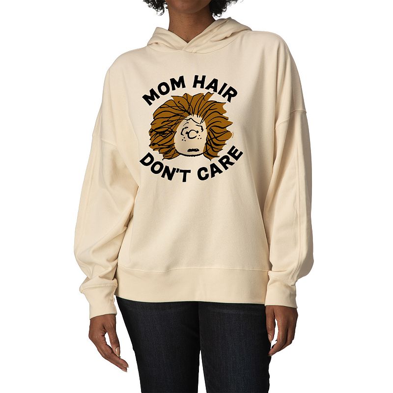 UPC 821140269665 product image for Women's Peanuts Peppermint Patty Oversized Fleece Hoodie Sweatshirt, Size: XL, I | upcitemdb.com