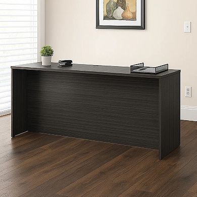 Reo Credenza, Rectangular Top, Wood