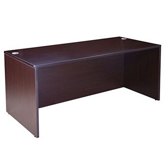 Nea Desk Shell, Workstation Top, Wood