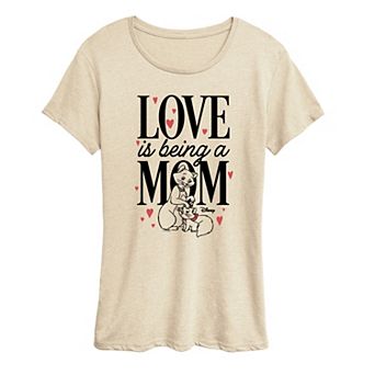 Women's Disney's The Aristocats Love Is Being A Mom Graphic Tee