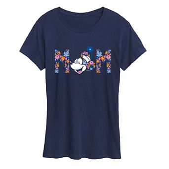 Women's Disney's Minnie Mouse Floral Graphic Tee