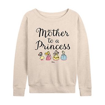 Women's Disney Princess Mother to a Princess French Terry Long Sleeve Tee