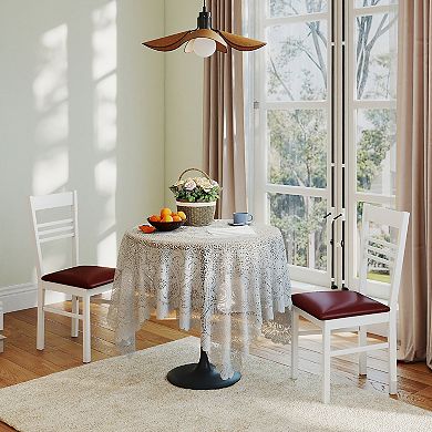 Gymax Wood Dining Chairs Set of 2 w/Rubber Wood Frame Padded Seat & Slatted Backrest