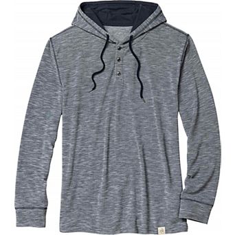 Men's Legendary Whitetails Outdoors Hooded Pullover Performance Henley