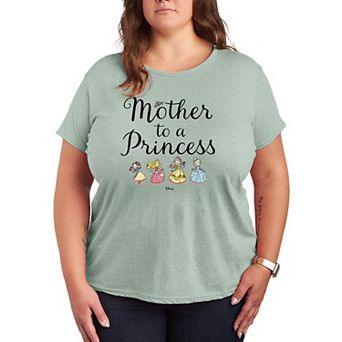 Plus Size Disney Princess Mother To A Princess Graphic Tee