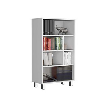 Akiak Bookcase, 6 shelves, 4 legs