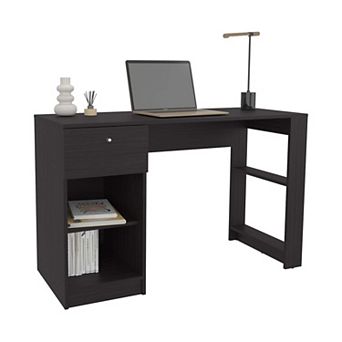 Tolsona Desk, 1 Drawer, 2 Shelves