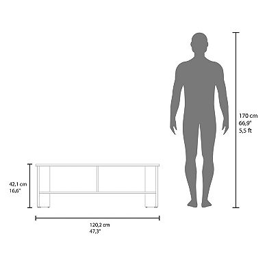 Alderton TV Stand, 2 Shelves