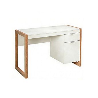 Gymax Modern Computer Desk Workstation Desk Home Office w/ Storage Cabinet