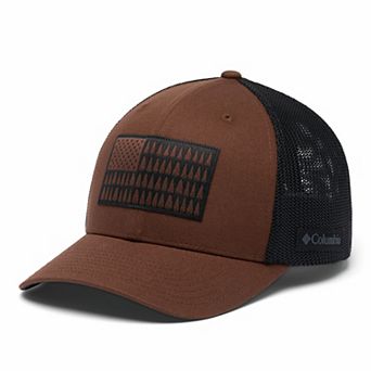 Men's Columbia Mesh Ball Cap with Flag Design