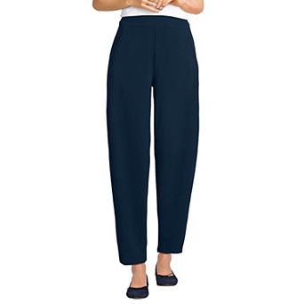 Women's Tall Lands' End High Rise Barrel Ankle Pants