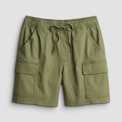 Juniors' SO® High Rise Baggy Cargo Shorts