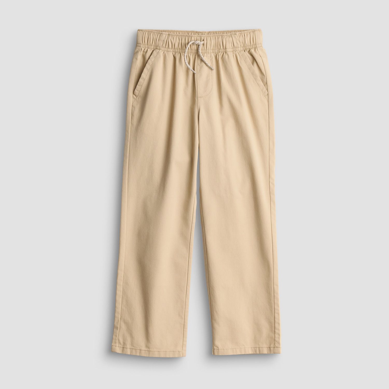 Брюки Jumping Beans® Twill для мальчиков-малышей, цвет: Бежевый — фото 1