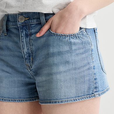 Juniors' SO® Mid Rise Feminine Shorts
