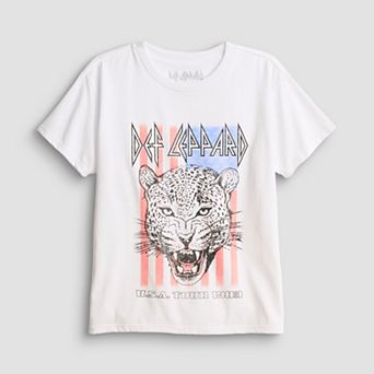 Girls 7-16 Music Def Leppard Americana Graphic Tee