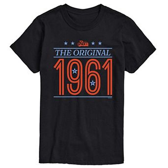 Men's Barbie® Ken The Original 1961 Collegiate Graphic Tee