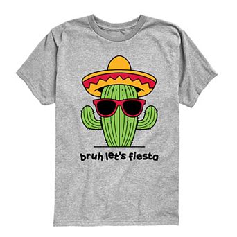 Boys 8-20 Bruh Let's Fiesta Graphic Tee
