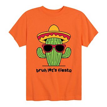 Boys 8-20 Bruh Let's Fiesta Graphic Tee