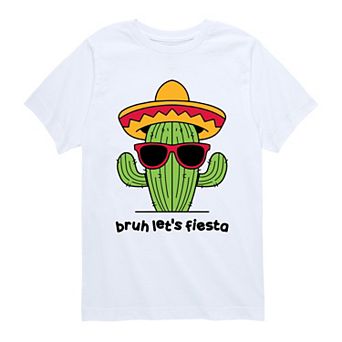Boys 8-20 Bruh Let's Fiesta Graphic Tee