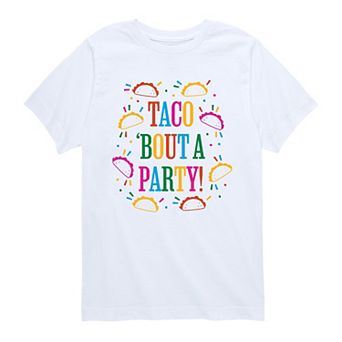 Boys 8-20 Taco 'Bout A Party! Graphic Tee