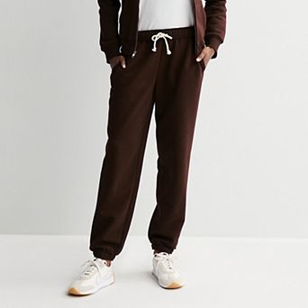Juniors' SO® Foldover Fleece Jogger Pants