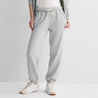 Juniors' SO® Foldover Fleece Jogger Pants