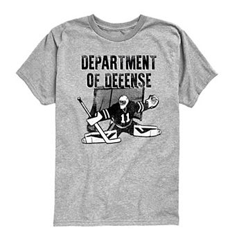 Boys 8-20 Department of Defense Hockey Goalie Graphic Tee
