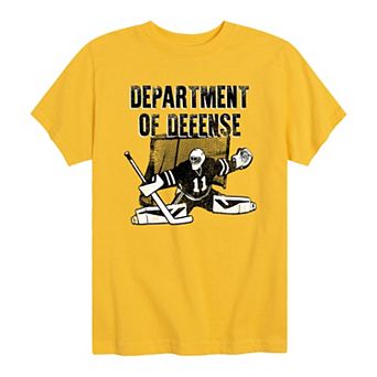 Boys 8-20 Department of Defense Hockey Goalie Graphic Tee