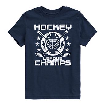 Boys 8-20 Hockey League Champs Graphic Tee