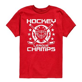 Boys 8-20 Hockey League Champs Graphic Tee