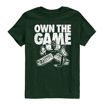 Boys 8-20 Hockey Own the Game Graphic Tee
