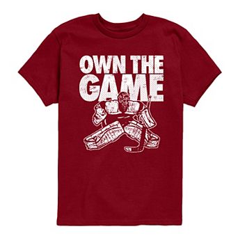 Boys 8-20 Hockey Own the Game Graphic Tee