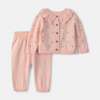 Baby Girl Carter’s 2 pc Sheep Long Sleeve Top & Pants Set