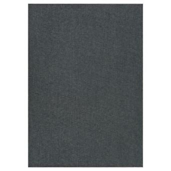 Garvee Modern Solid Color Woven Area Rug Machine Washable Minimalist Design for High-Traffic Areas