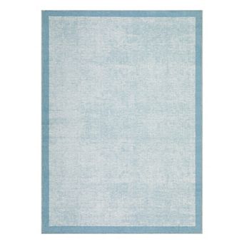 Garvee Modern Solid Color Area Rug Washable Low Pile Non Slip Floor Rug for Bedroom Dining Room