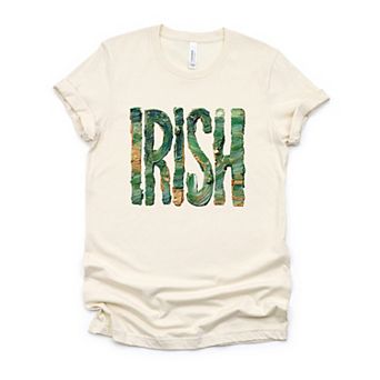 Irish Paint Print - Women's Short Sleeve Graphic T-Shirt