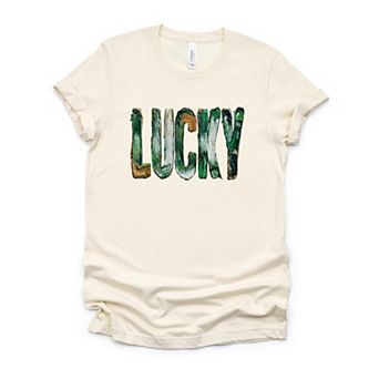 Lucky Paint Print - Women's Short Sleeve Graphic T-Shirt