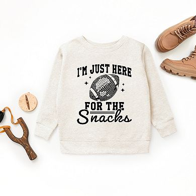 I'm Just Here For The Snacks Disco - Youth Graphic Sweatshirt