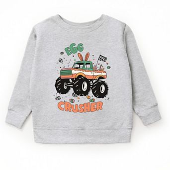 Egg Crusher Monster Truck - Youth Graphic Sweatshirt