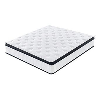 Full 12 in CertiPUR-US Hybrid Mattress with 7-Zoned Individual Pocket Spring Memory Foam