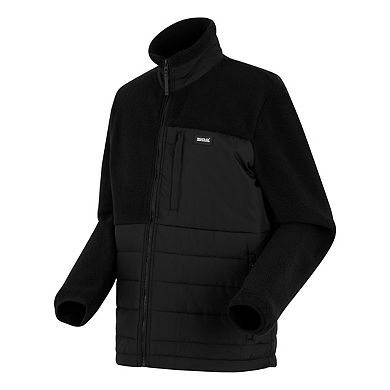 Regatta Mens Frankie Borg Full Zip Hybrid Jacket