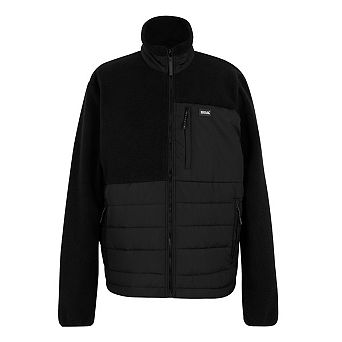 Regatta Mens Frankie Borg Full Zip Hybrid Jacket