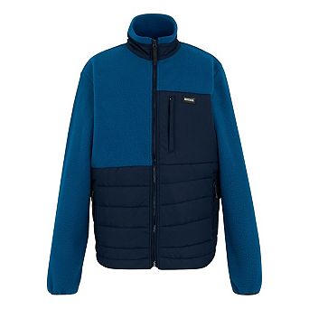 Regatta Mens Frankie Borg Full Zip Hybrid Jacket