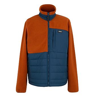 Regatta Mens Frankie Borg Full Zip Hybrid Jacket