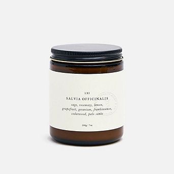 Salvia Officinalis Botanical Candle